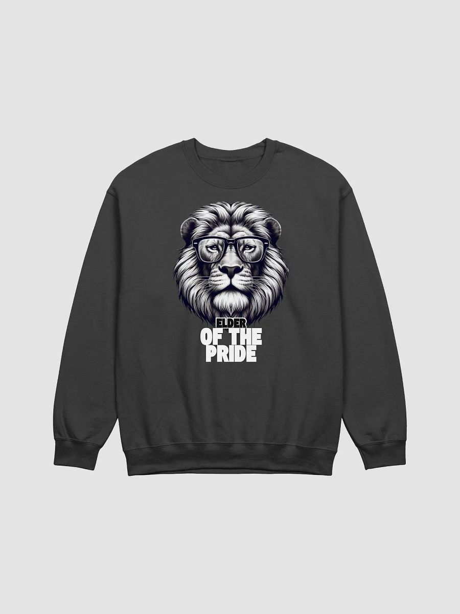 Elder of the Pride Lion Glasses Crewneck Sweatshirt product image (1)