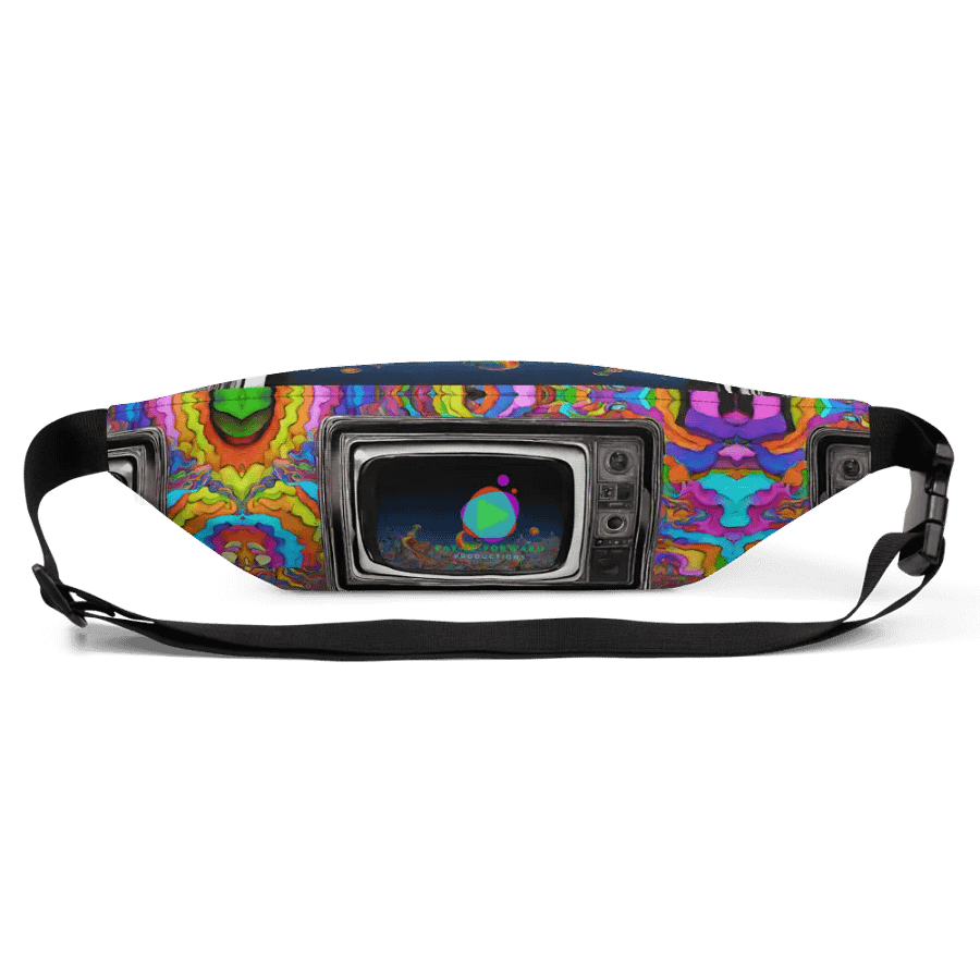 Psychedelic TV All-Over Fanny Pack product image (3)