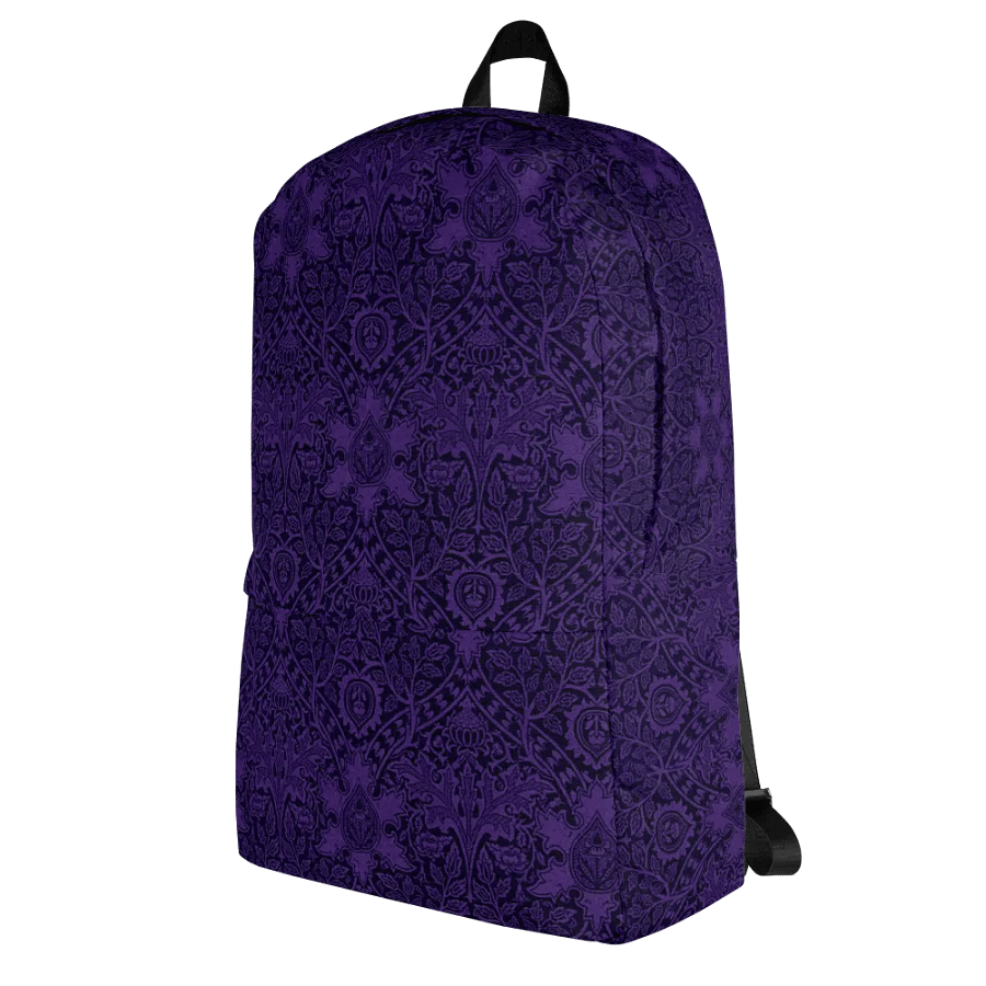 Purple/Black Back Pack product image (6)