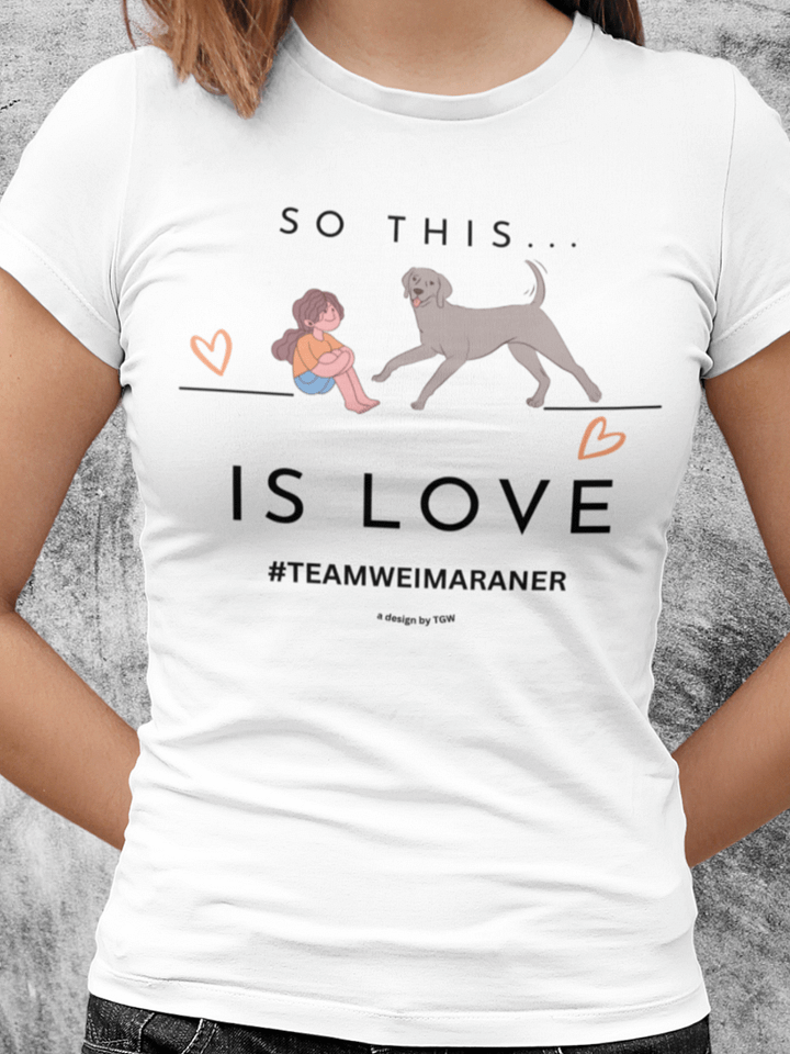 So this...Is Love - Stanley/Stella Women's Fitted Eco Tee product image (1)