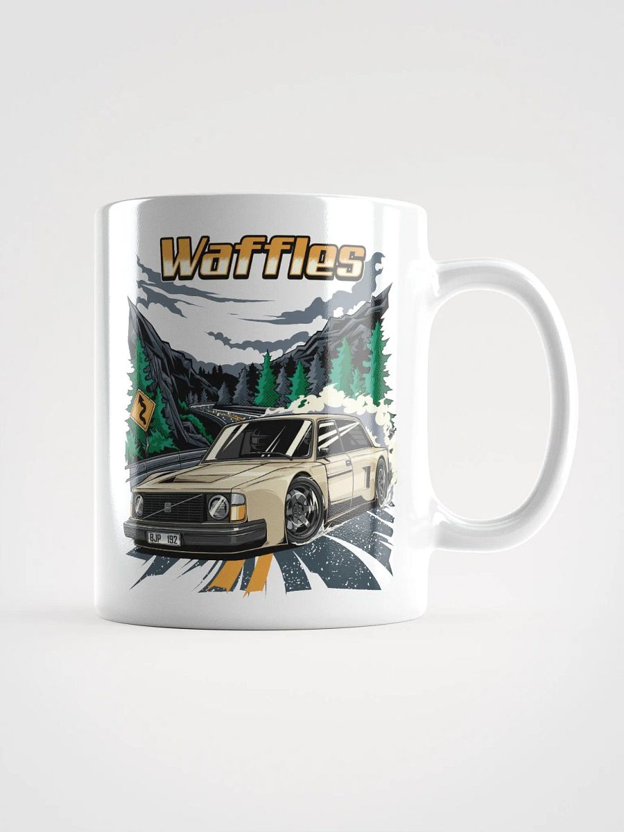 Waffles the Mid-Engine V10 Volvo Coffe Mug! product image (2)