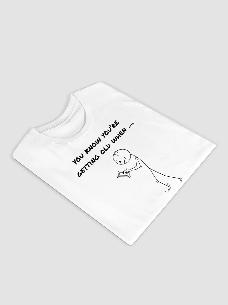 "Who Shrank These Fonts?" Funny Vintage T-Shirt product image (3)
