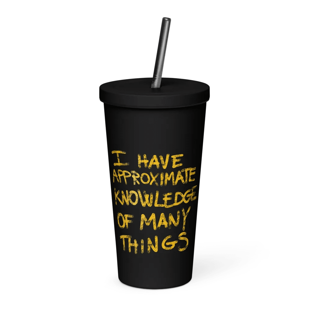 Demon Cat Insulated Tumbler with a Straw - Multicolor product image (3)