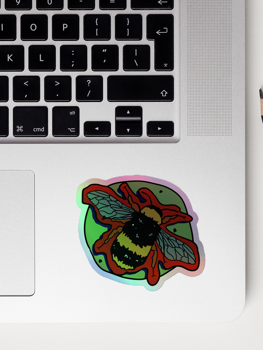 Vaporbee holographic stickers product image (1)