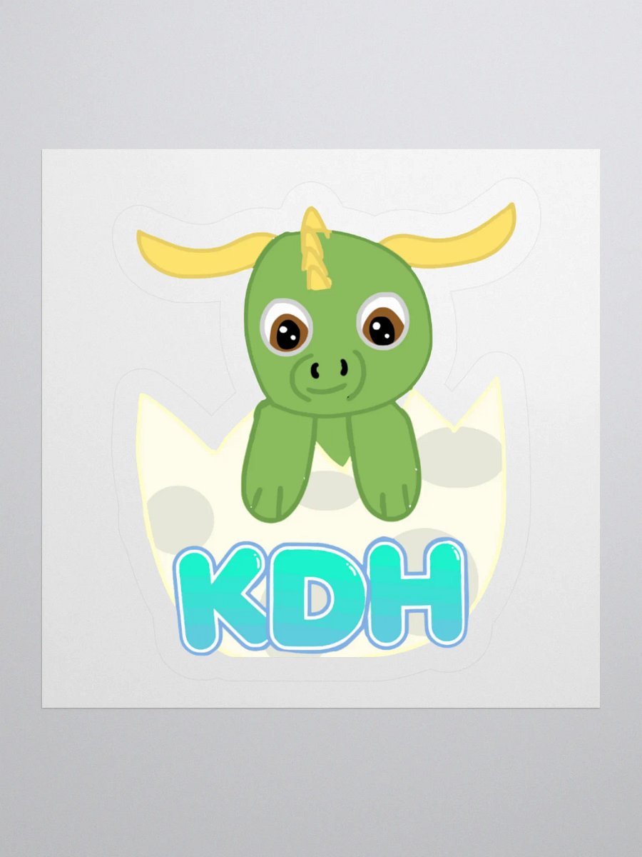 KDH Logo Sticker product image (1)
