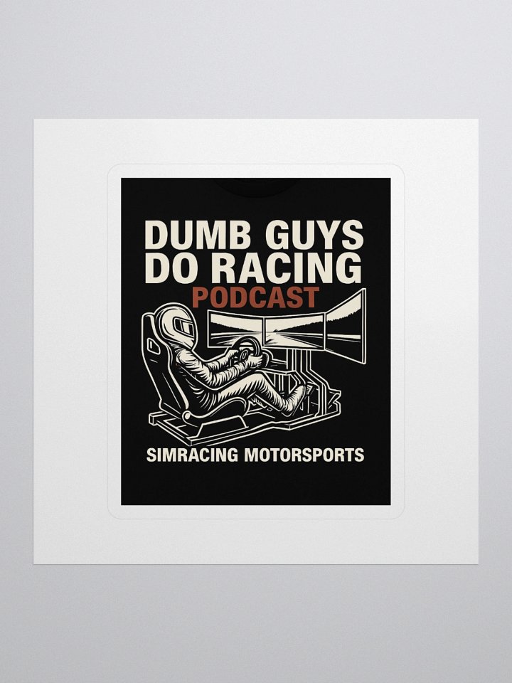 DGDR Podcast Kiss Cut Stickers product image (1)