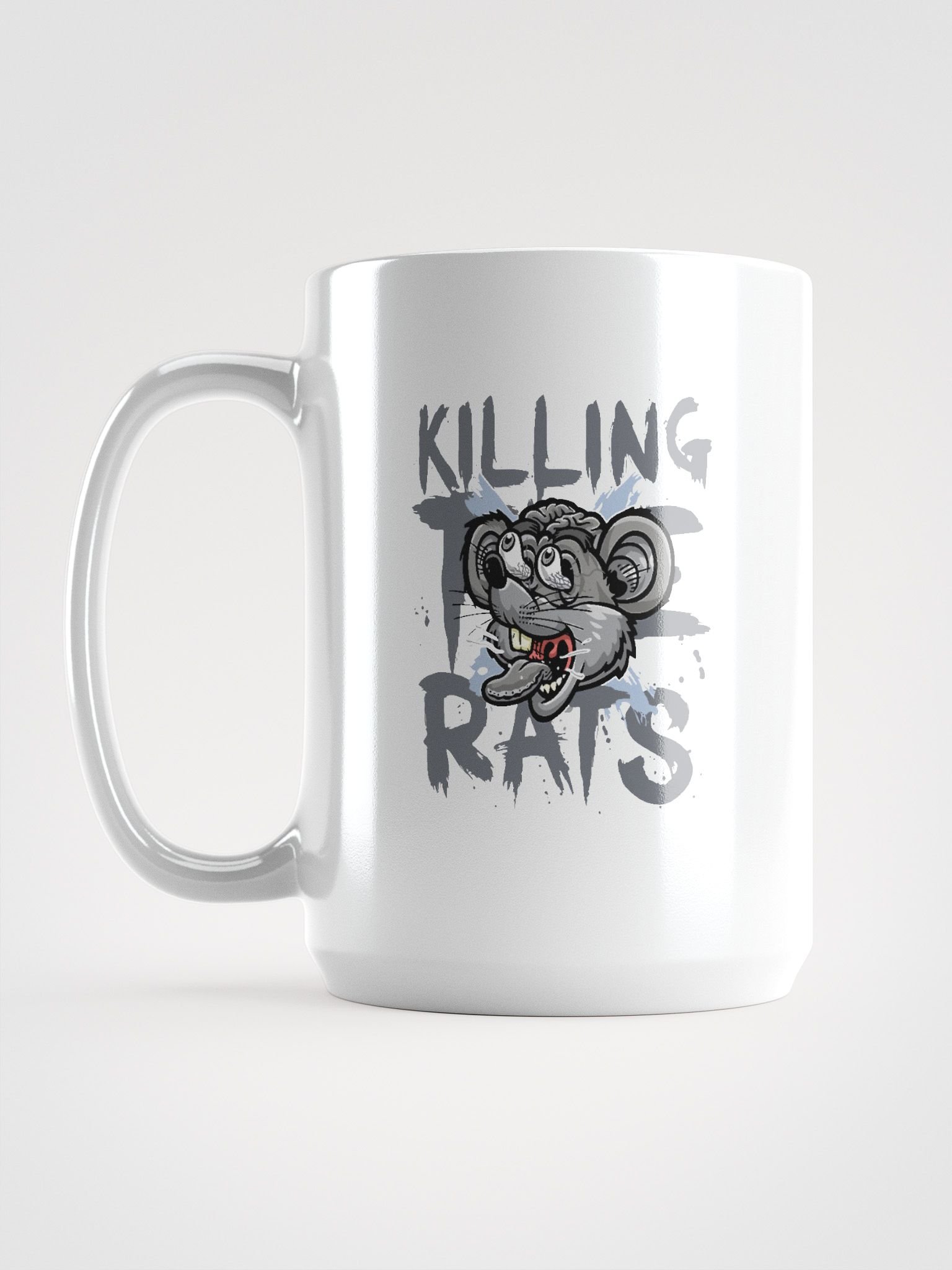 Expressive Rat Graffiti Mug product image (1)