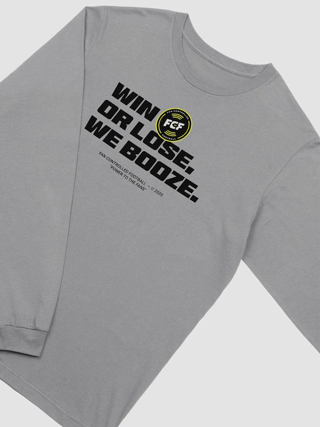 WIN OR LOSE LONG SLEEVE TEE product image (1)