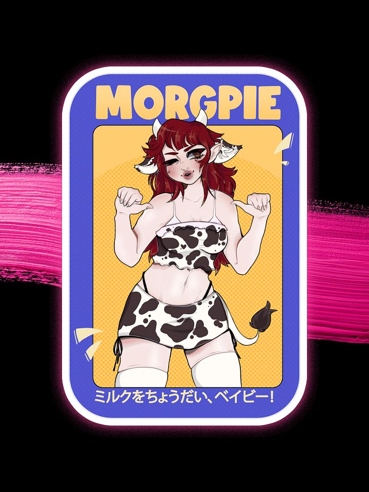 Cow Girl Milkers Sticker product image (1)