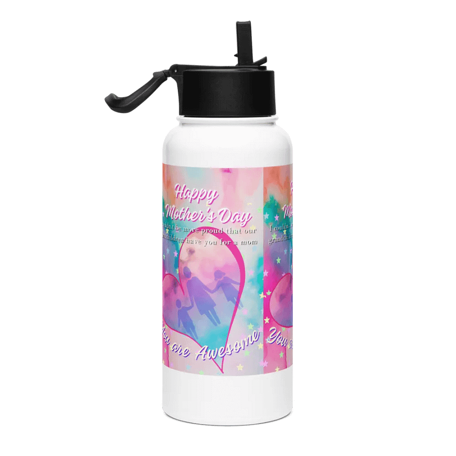 awesome Stainless Steel Water Bottle Mother's Day gift for daughters product image (4)