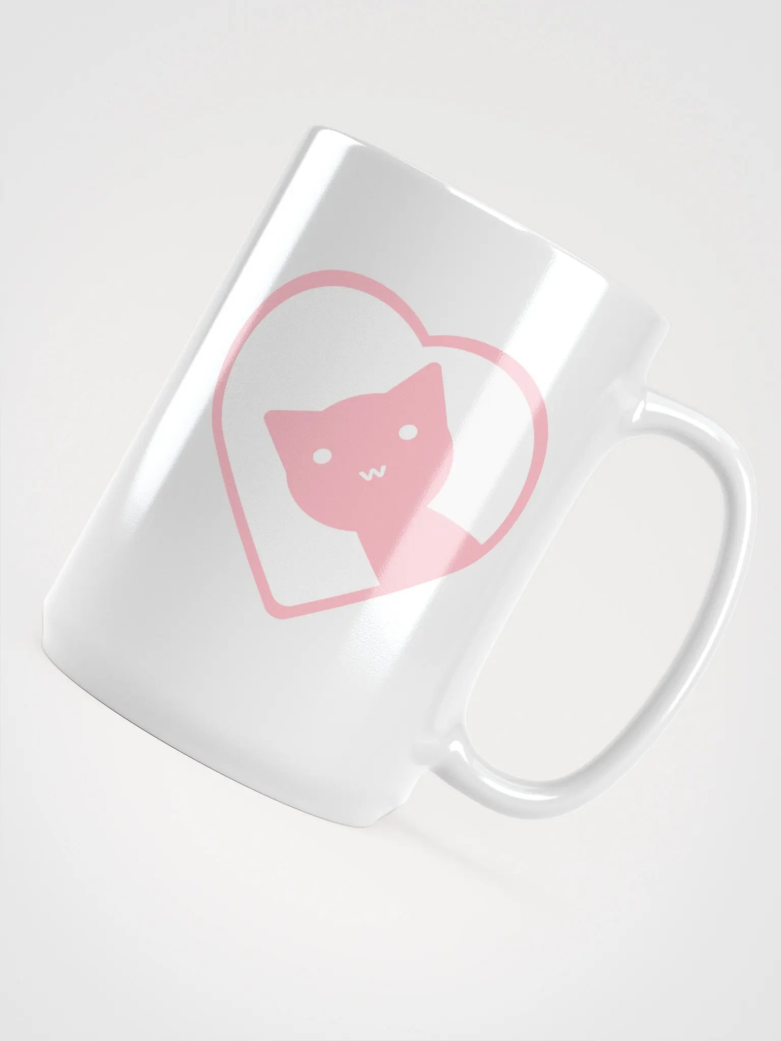 Cute Cat in Heart Mug product image (4)