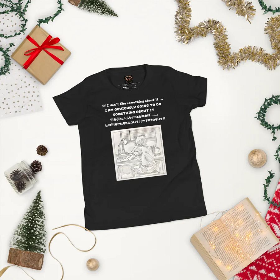 If I don't like something about it......, I am obviously going to do something about it - Youth T-Shirt product image (7)