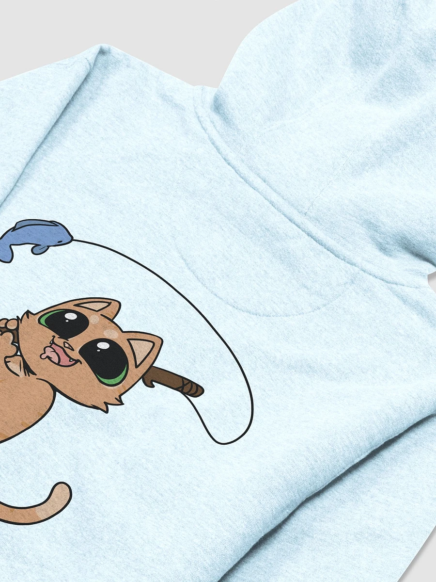 Fishing Feline Unisex Hoodie product image (2)