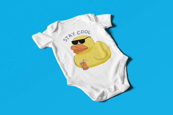 STAY COOL - Baby Bodysuit Onesies for Boys and Girls product image (2)