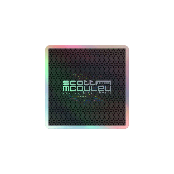 Holographic Hex Two Sticker Sheet product image (1)