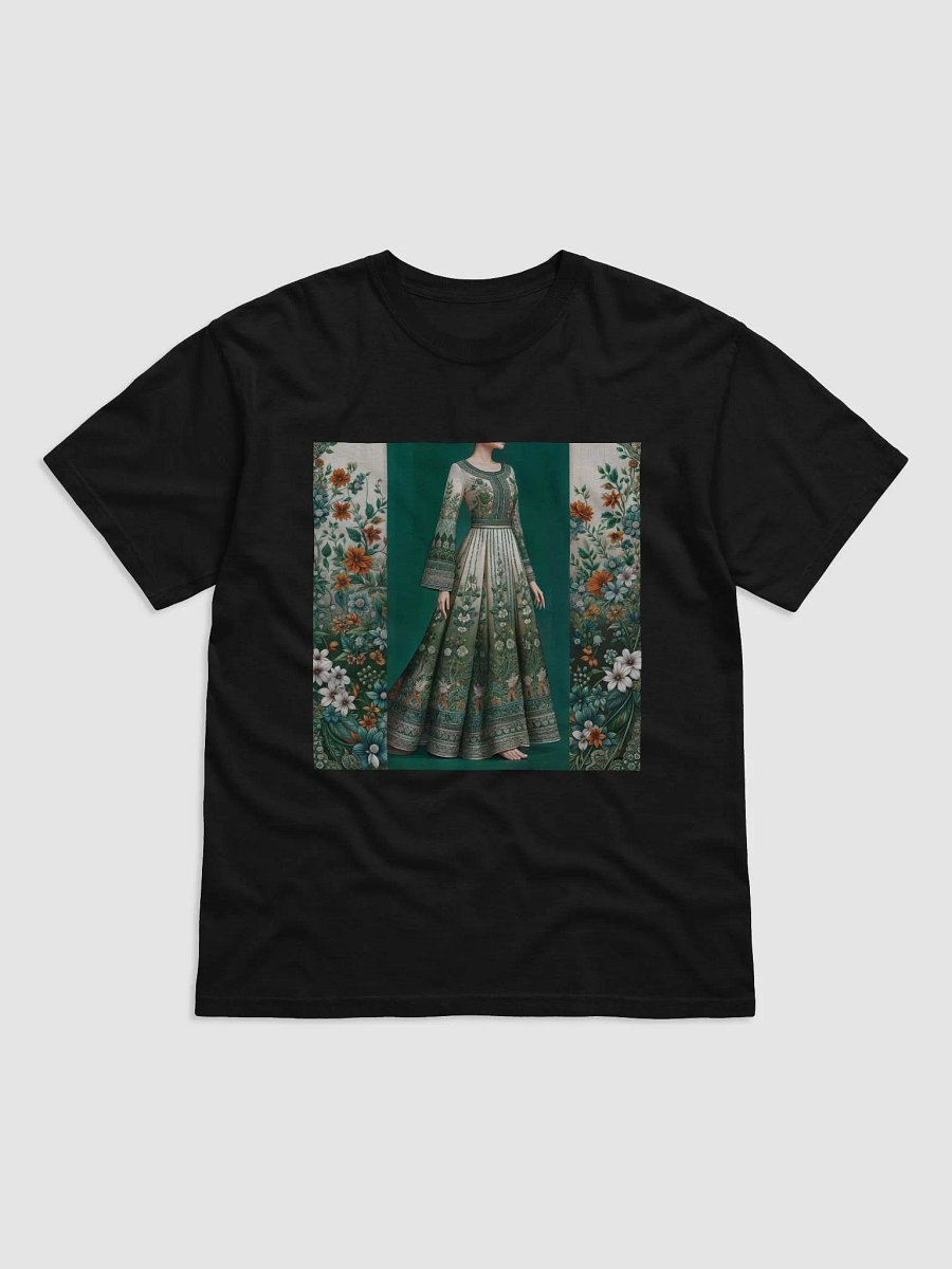 Green Dress Floral Pattern Design product image (1)