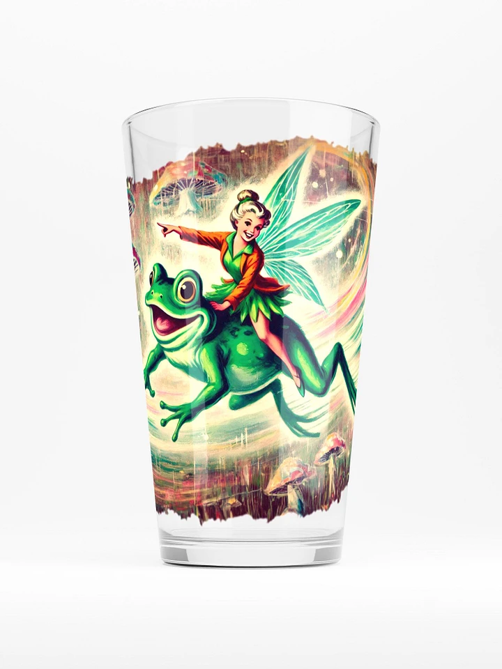 Enchanted Fairy Ride 16 oz Glass - Whimsical Glassware product image (1)