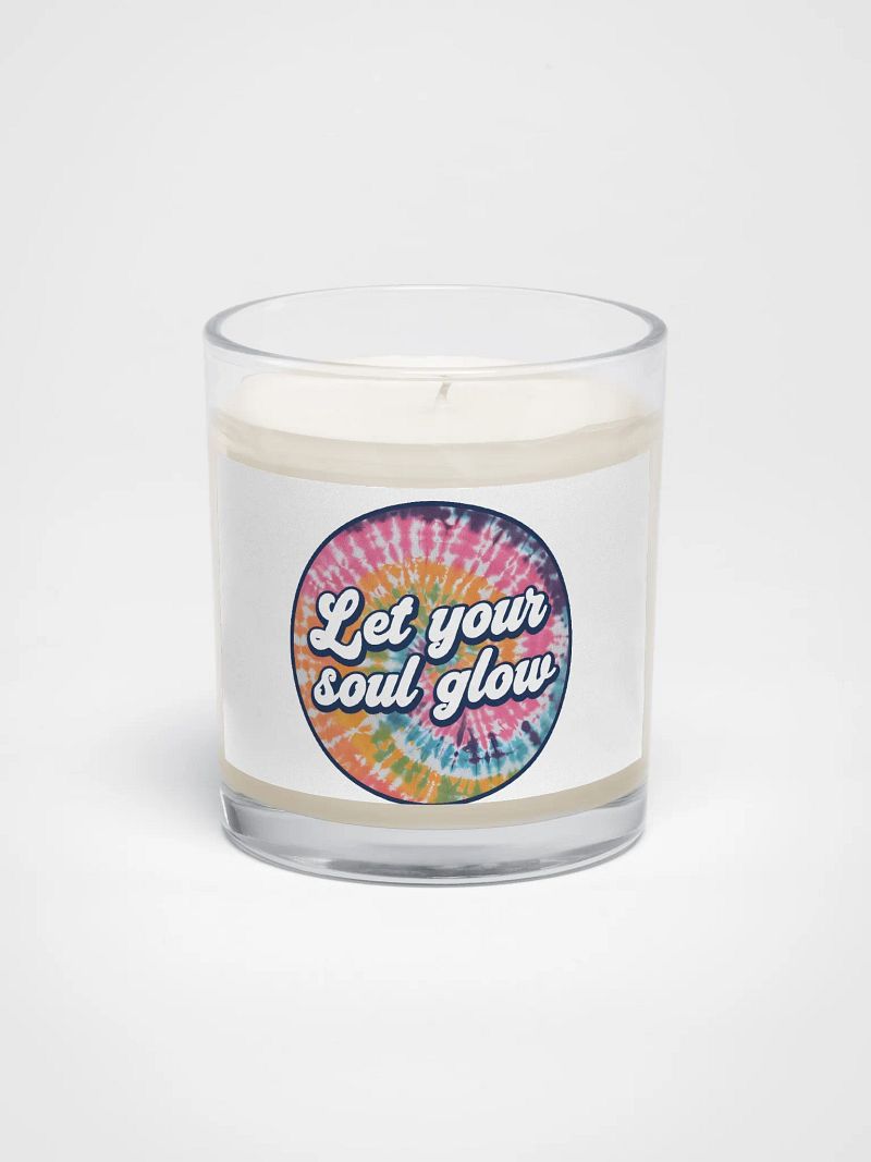 Soul Glow Tie-Dye Soy Wax Candle