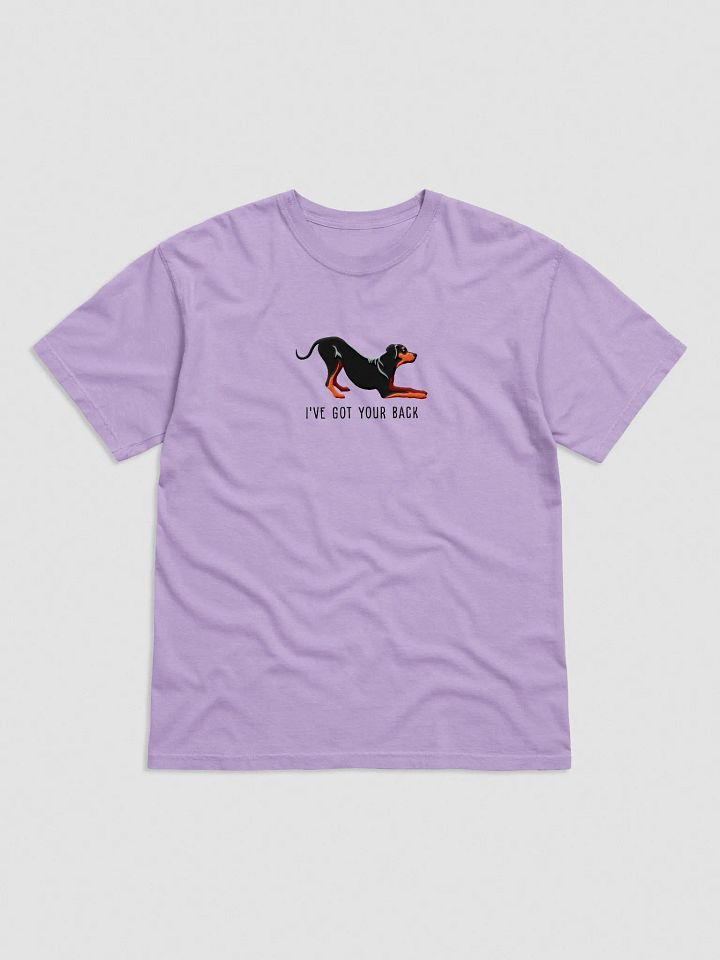 I've Got Your Back T-Shirt(Embroidered) of a Rhodesian Ridgeback(Black & Tan) product image (33)