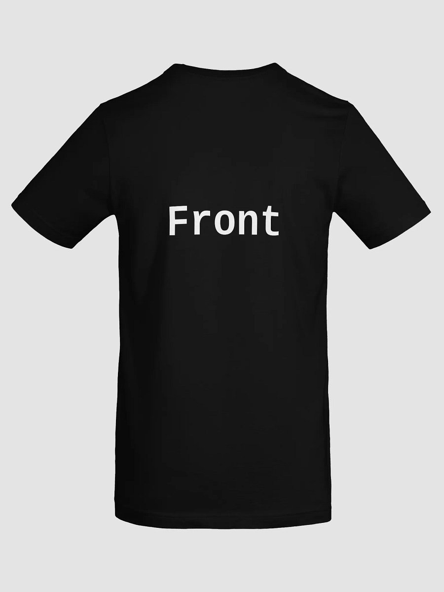 Front Back Simple Tee - Incorrect - Dark Color product image (65)