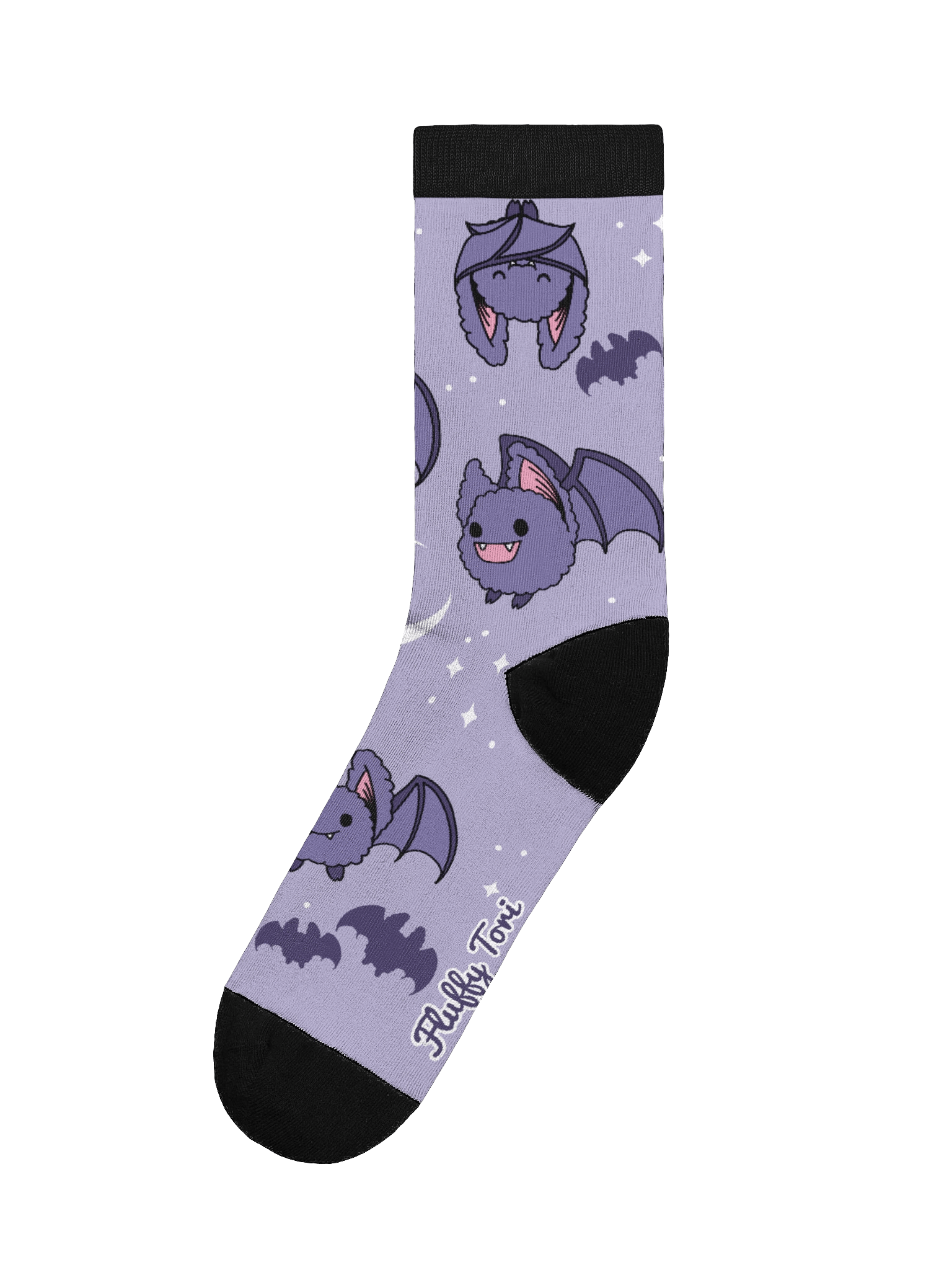 Fluffy Bat Socks product image (1)