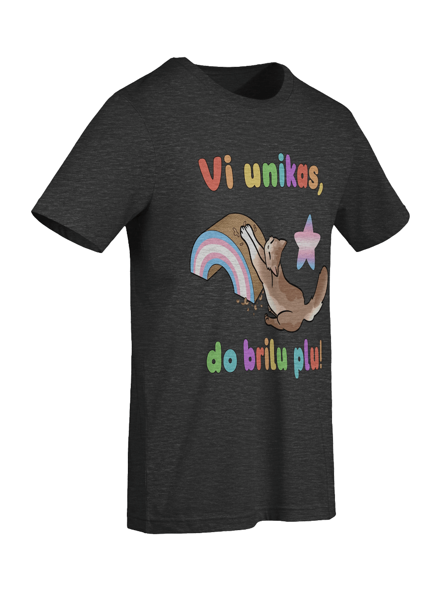 Brilu Plu Transgenra T-Ĉemizo product image (93)