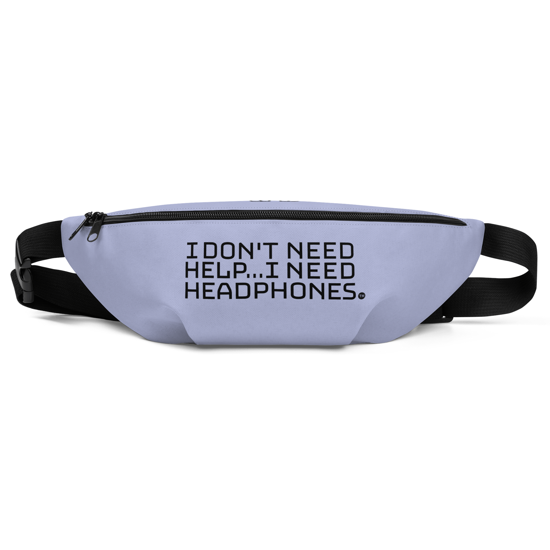 "I don't need help..." Slogan Fanny Pack product image (1)