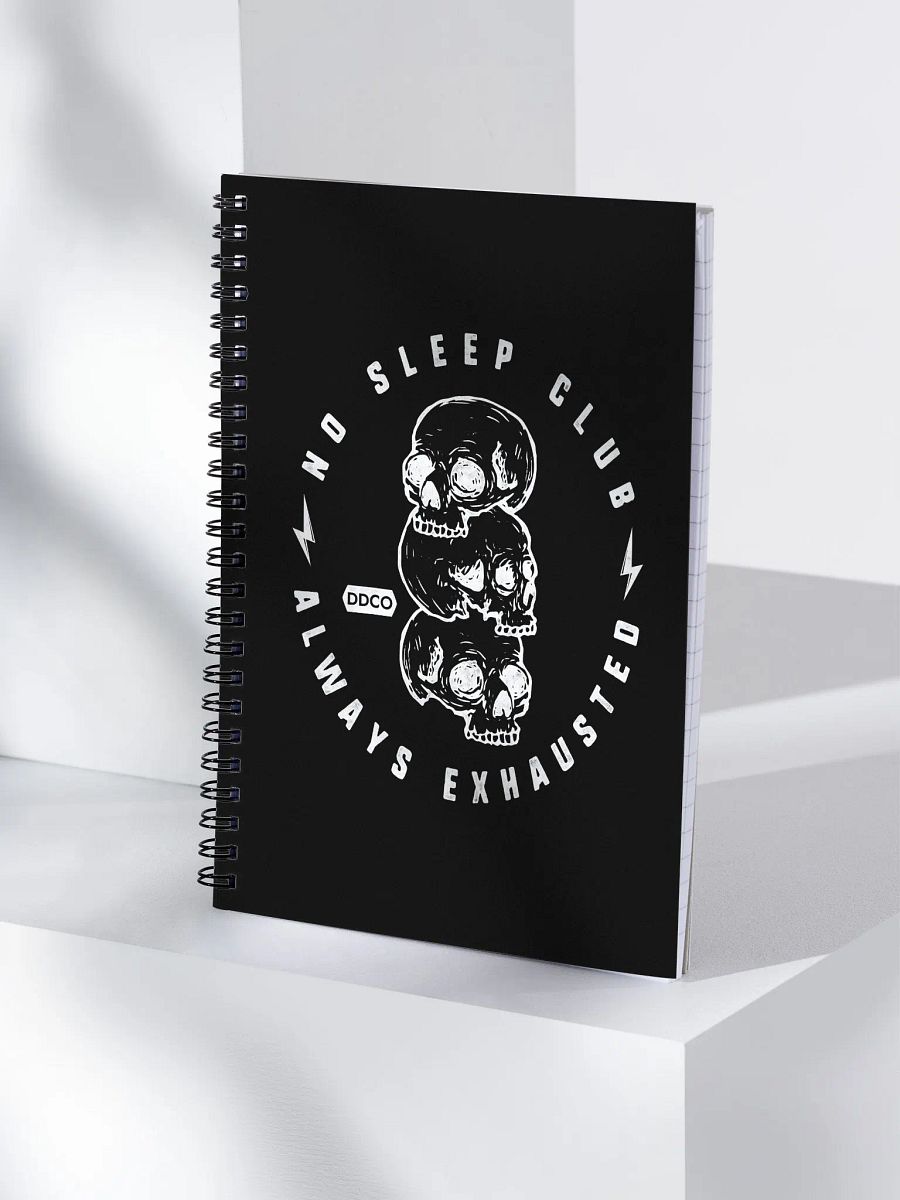 No Sleep Club - Spiral Notebook product image (3)