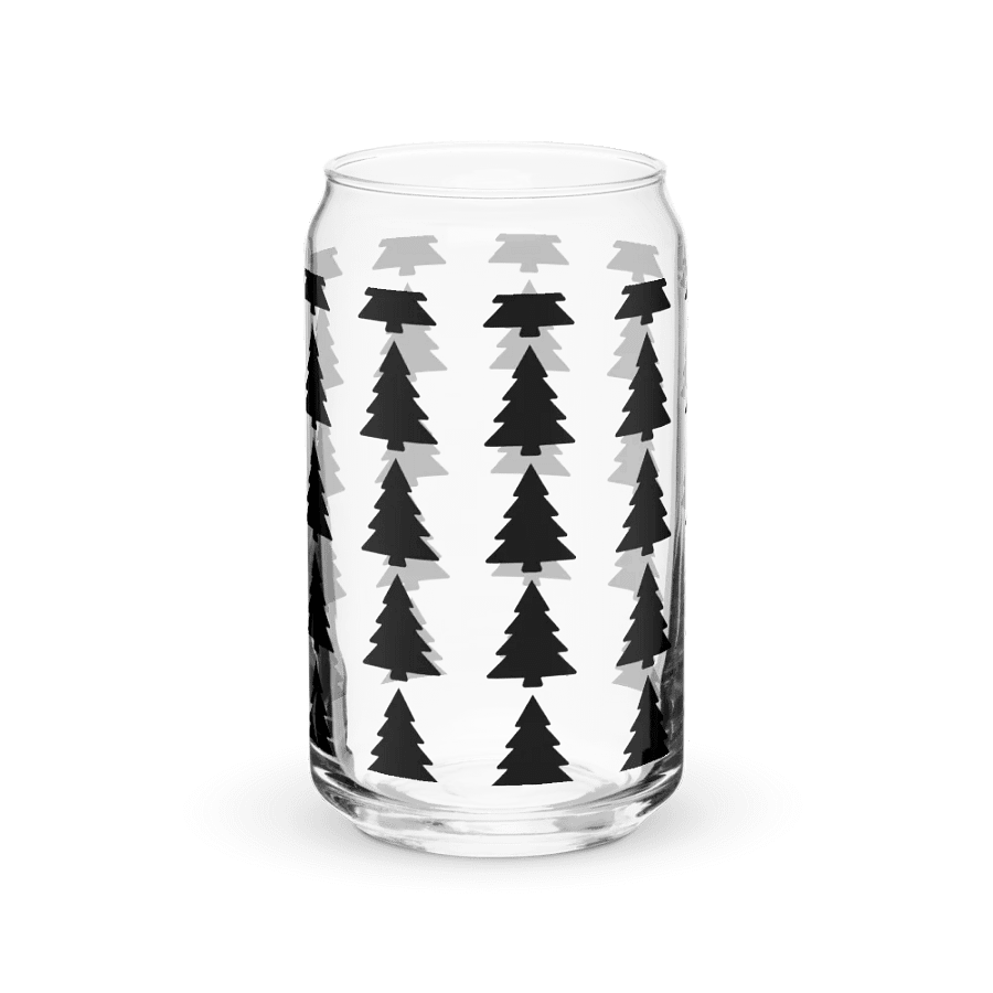 Festive Tree Pattern Can-Shaped Glass product image (8)