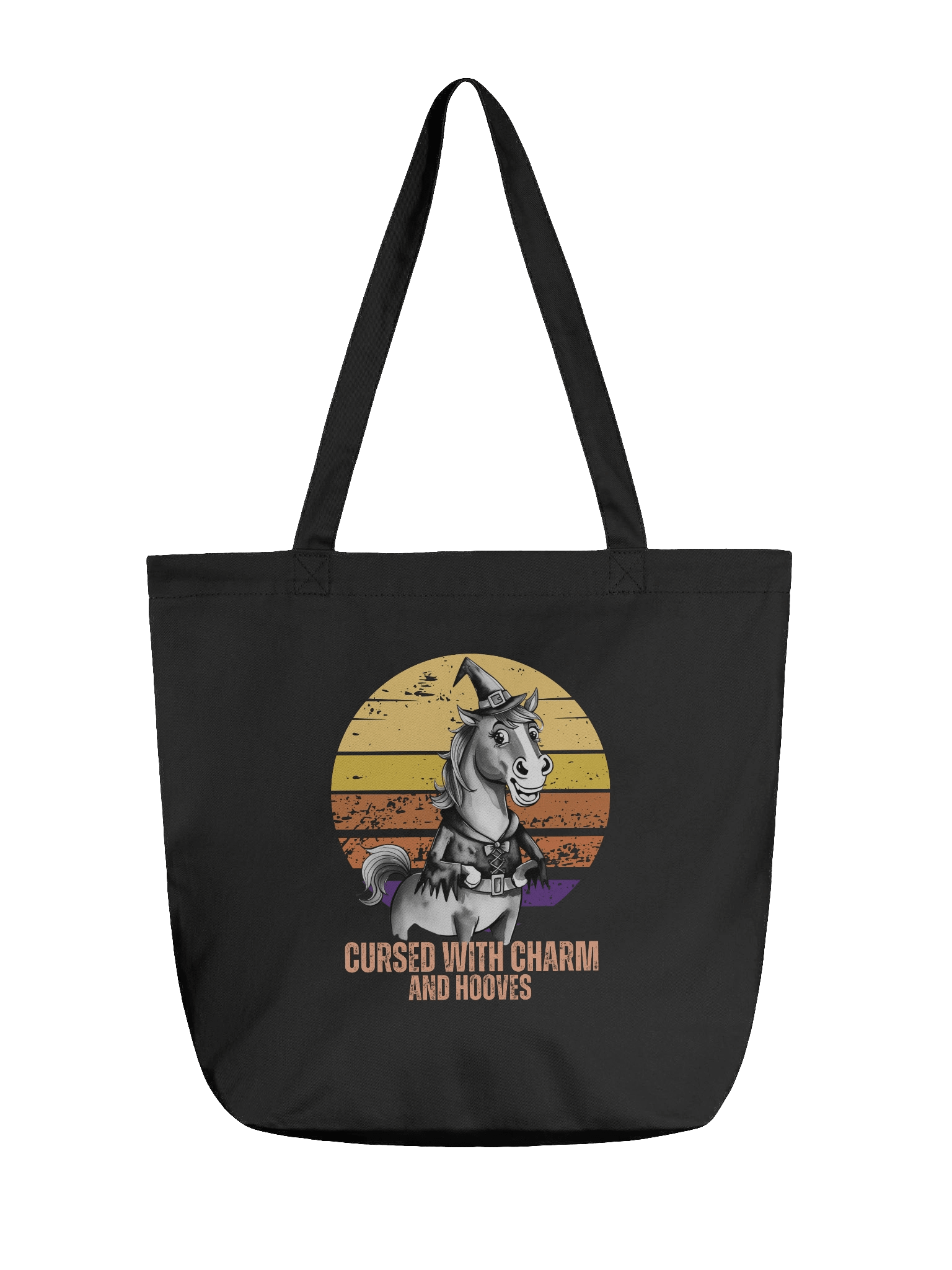 cursed with charm and hooves tote bag product image (1)