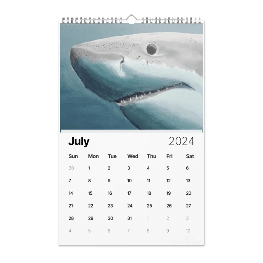 Ocean Inspired Art Calendar 2025 - Dive Into A Year Of Coastal Beauty product image (10)