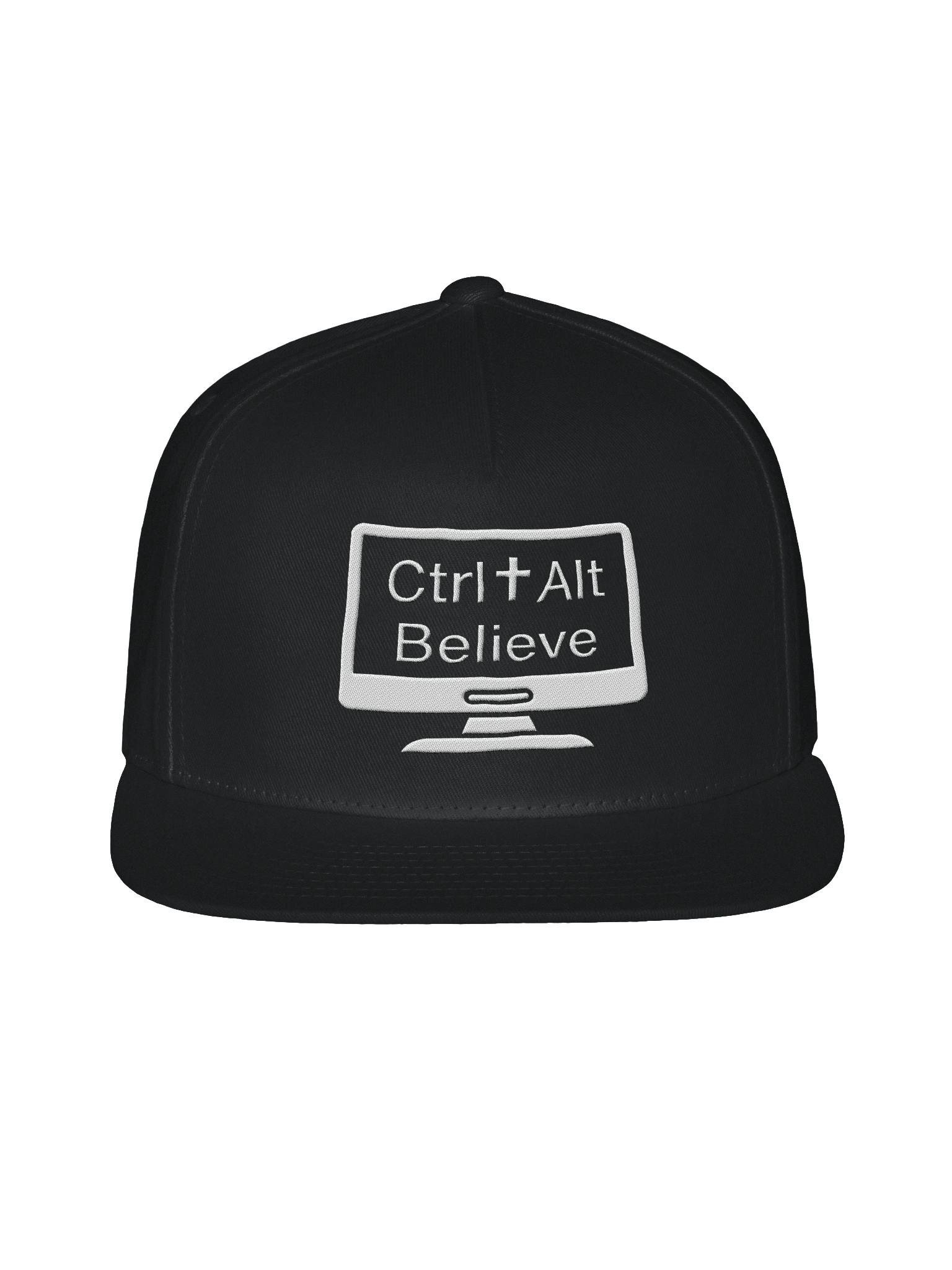 Ctrl † Alt Believe. — Snapback Hat product image (1)