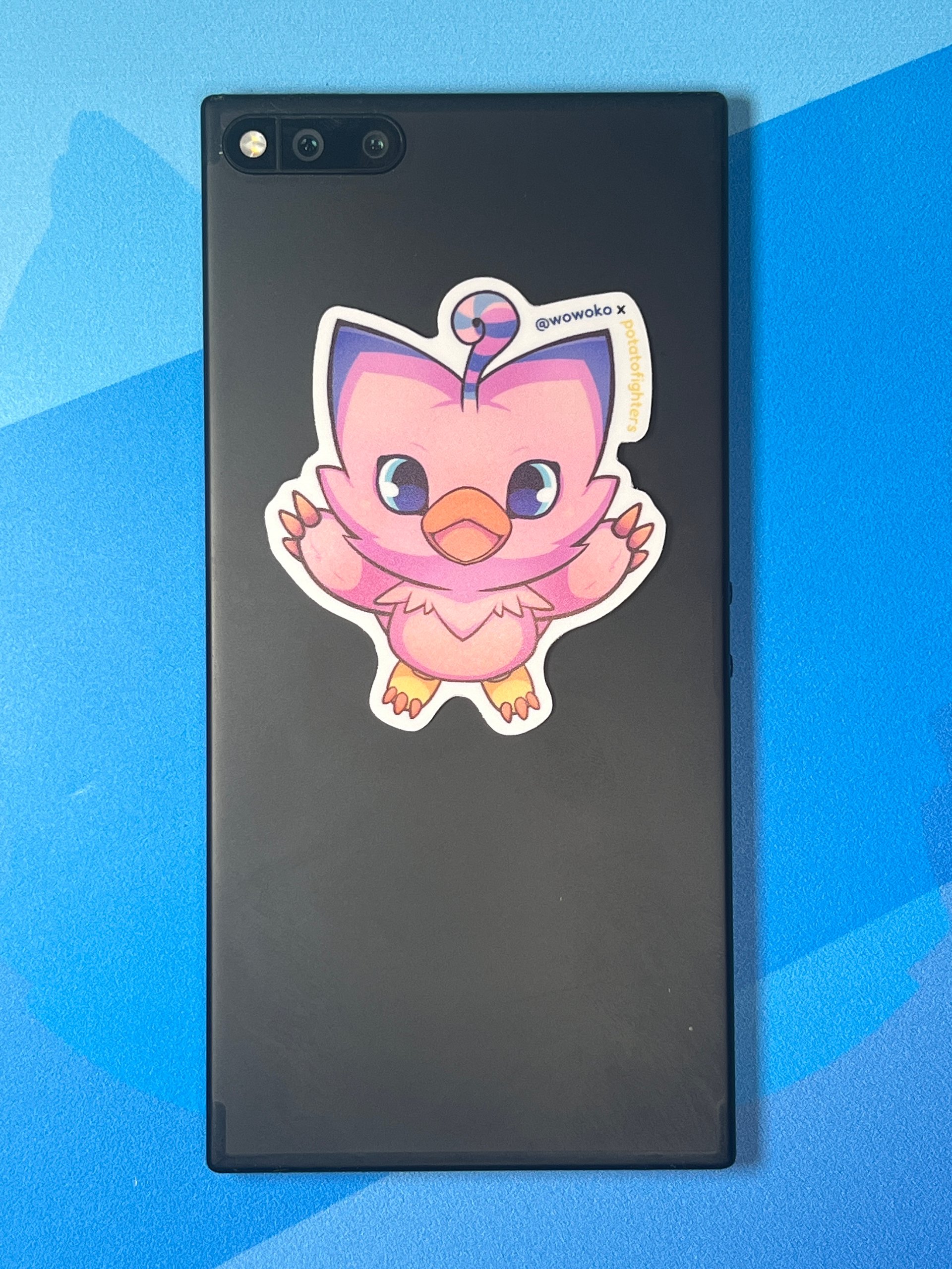 WoWoKo x Potato Fighters - Digimon - Biyomon - Sticker product image (3)