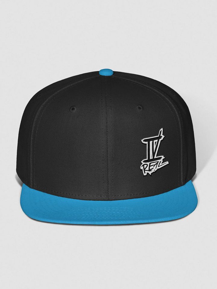IVREAL Black and Blue Snap Back Black Logo product image (1)