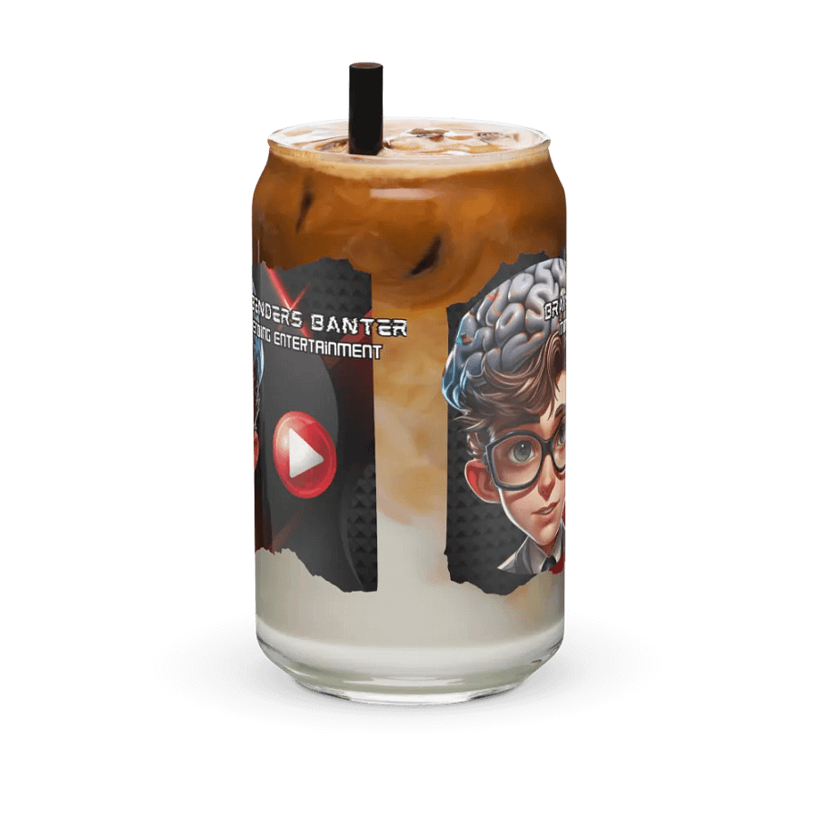 Intellect-Can Glass: Quirky Brain Bender Edition product image (41)