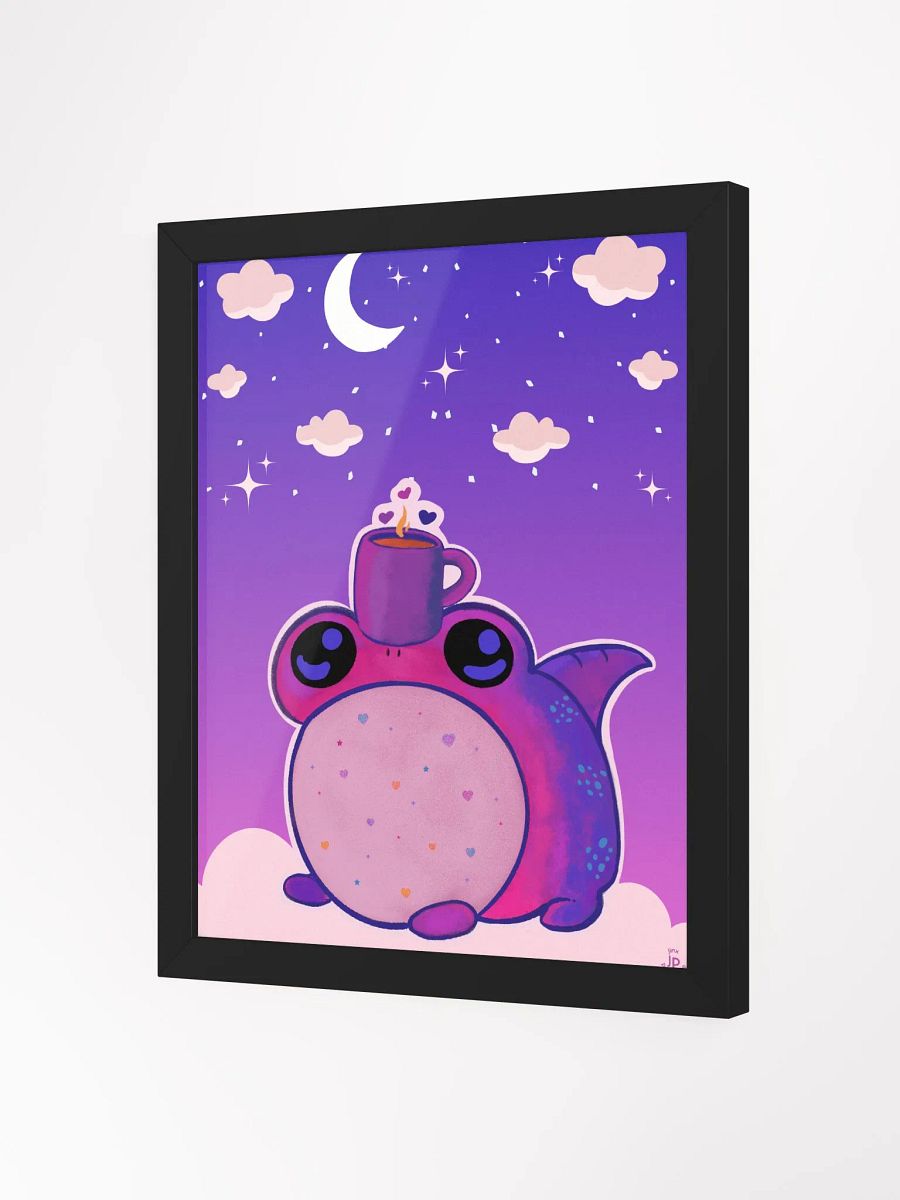 Star the Shrog Framed Art Print product image (2)