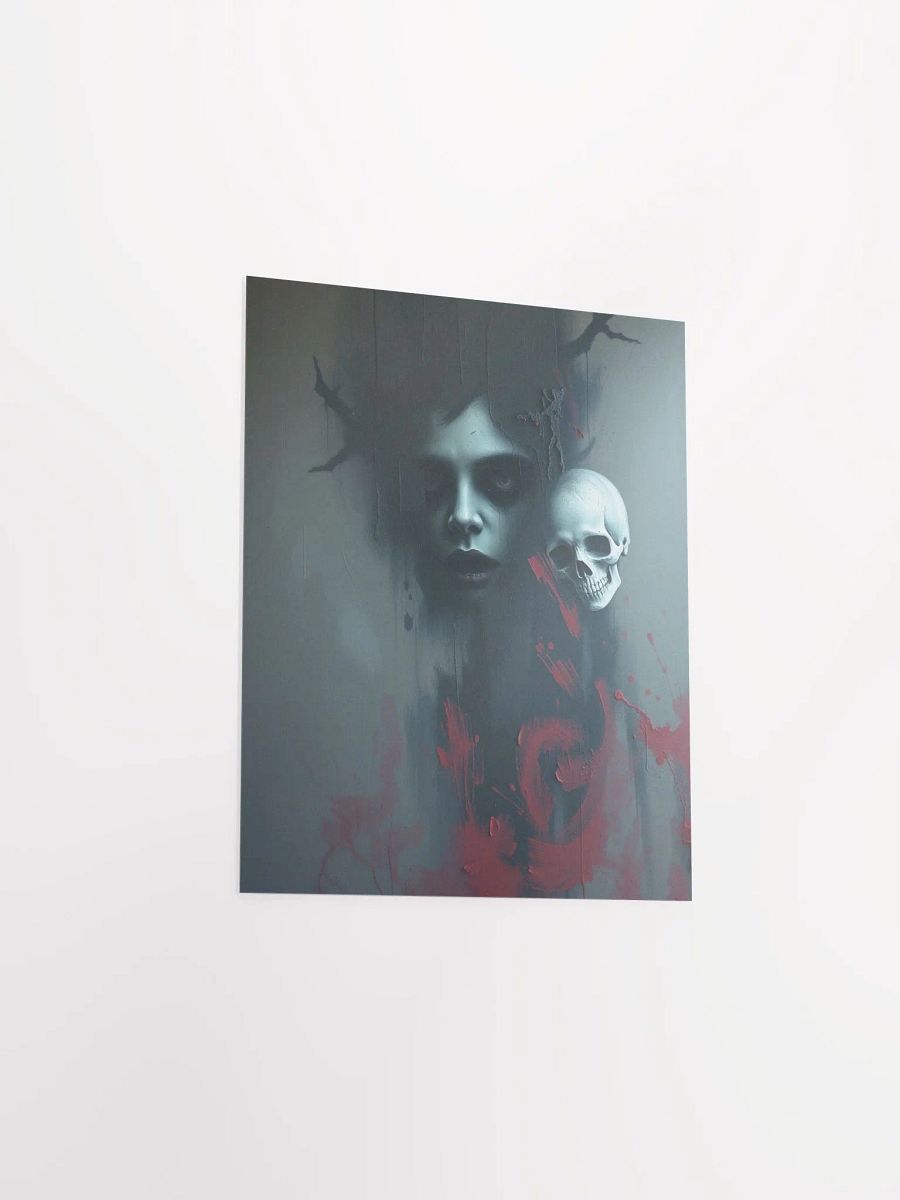 Face and Skull Matte Poster product image (16)