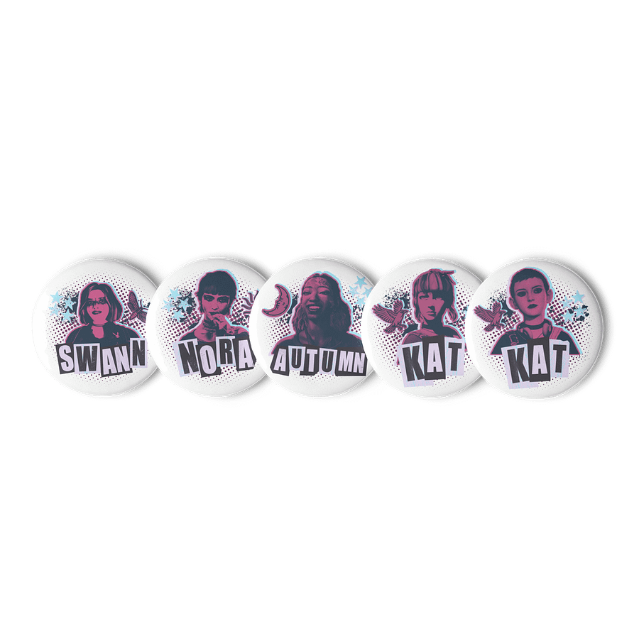 Lost Records: Bloom and Rage Pin Badges (Set 3) product image (1)