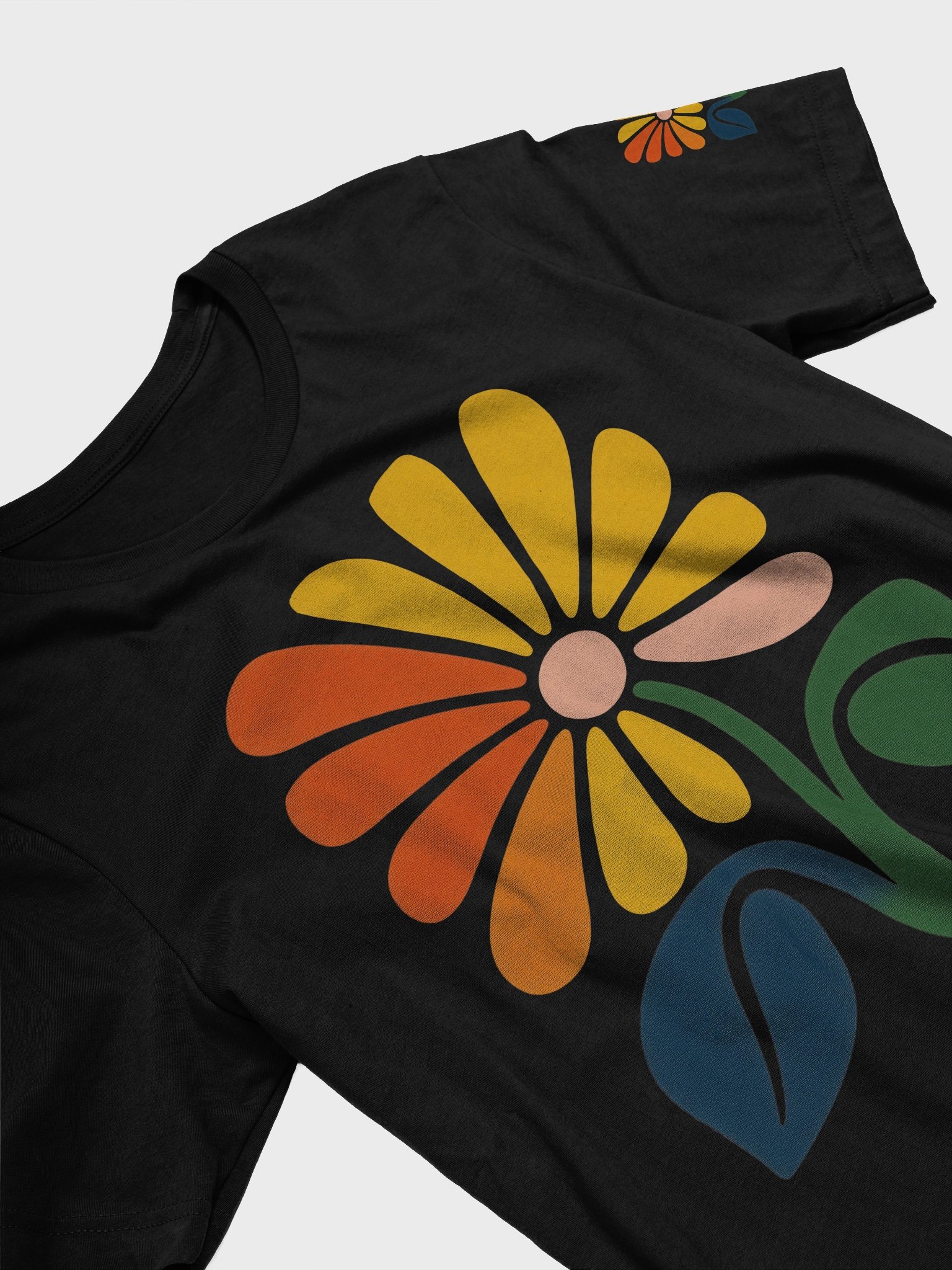 Colorful Petal Paradise T-Shirt product image (1)