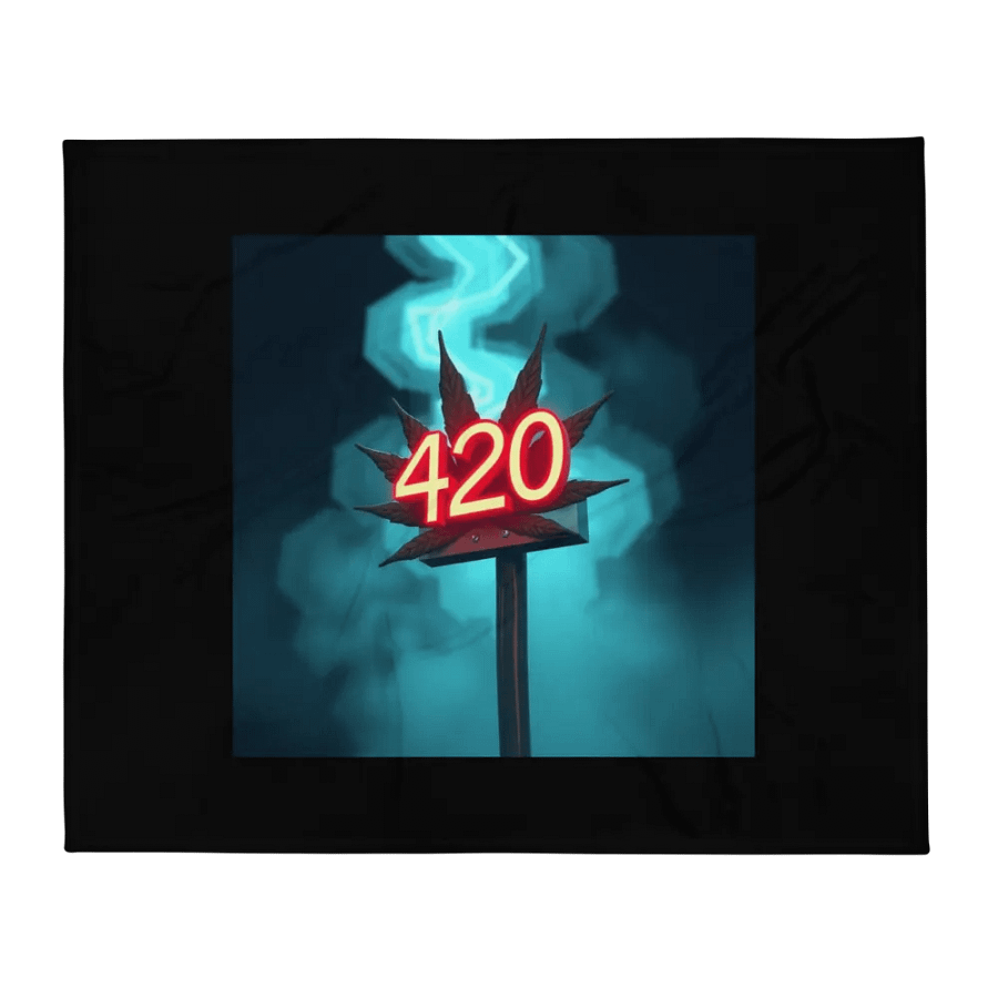 420 Haze Throw Blanket product image (2)
