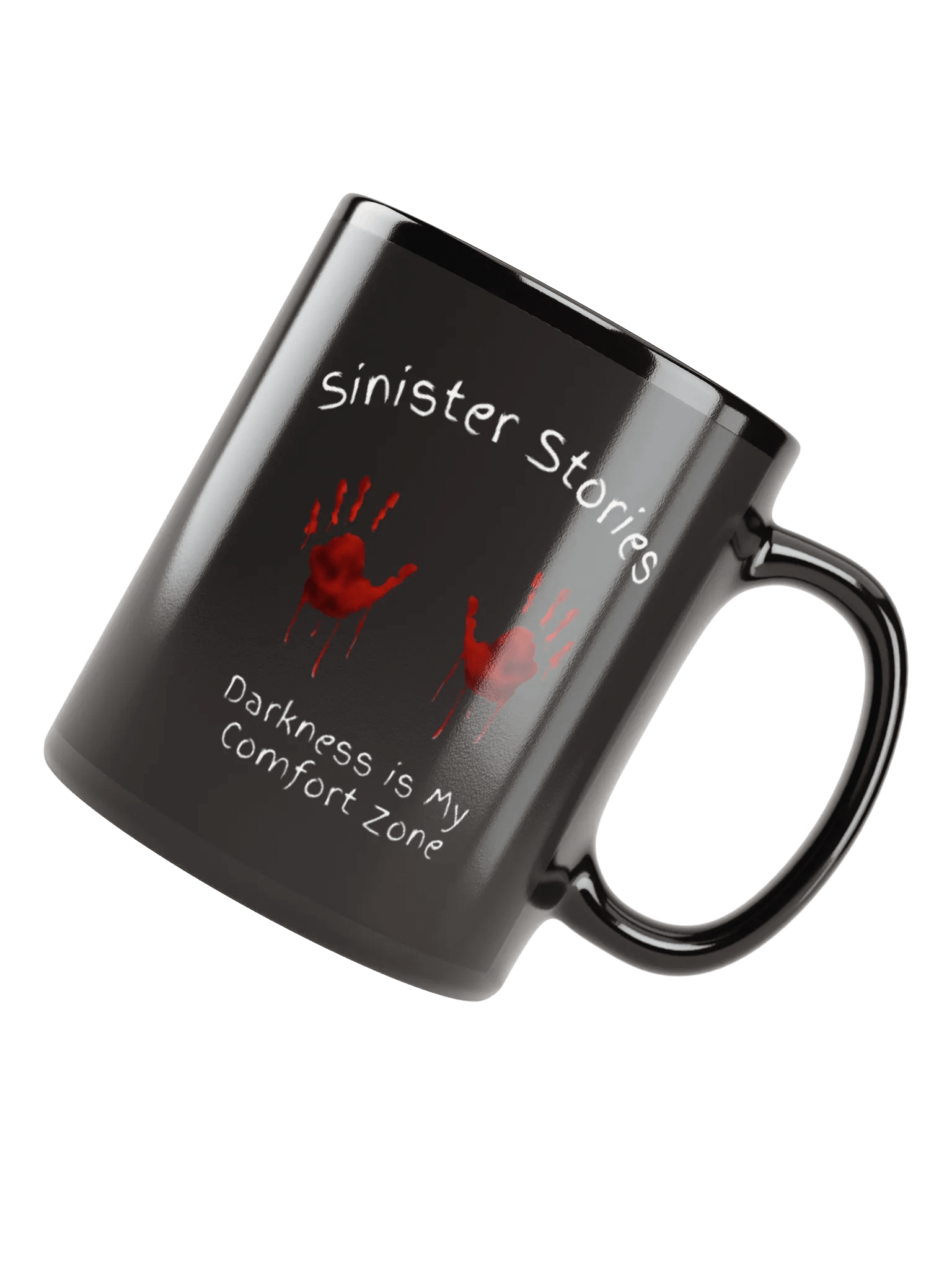 "Darkness is my comfort zone" – Official Sinister Stories Mug product image (7)