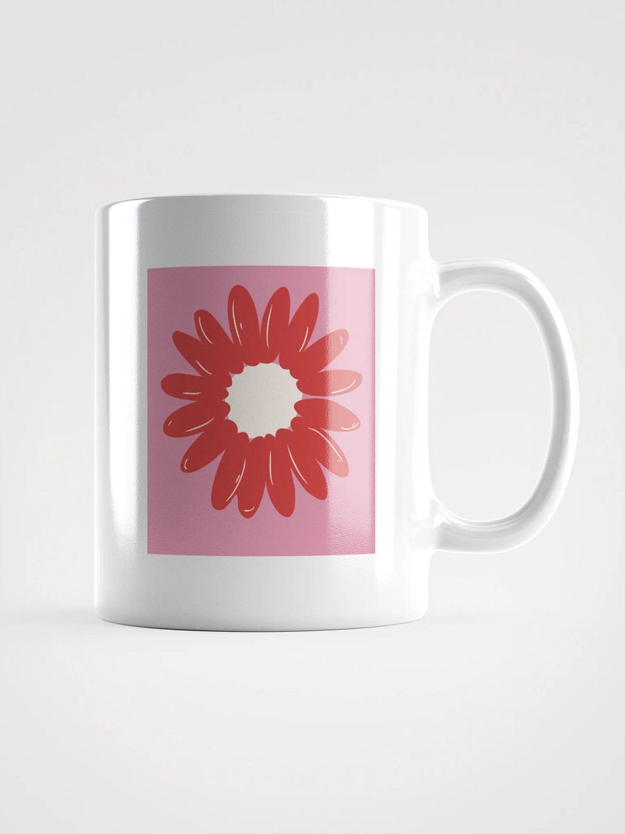 Red and Pink Flower Mug product image (2)