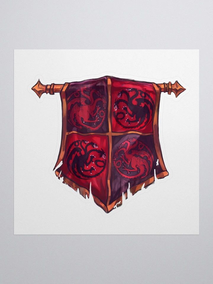 King Daeron Blackfyre-Targaryen's Coat of Arms product image (1)