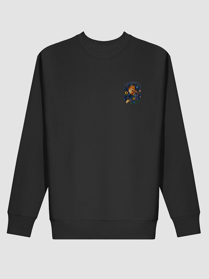 Cottagecore Fox Sweatshirt With Wildflowers And Enchanted Woodland Charm product image (11)