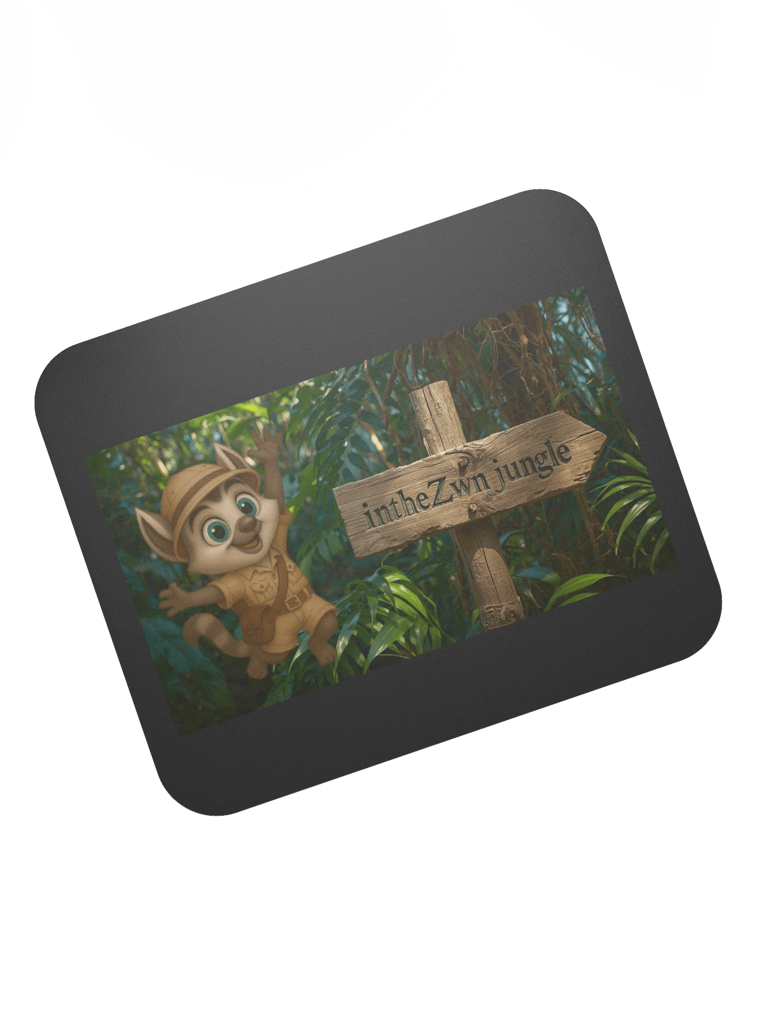 classic mouse pad jungle lemur product image (7)