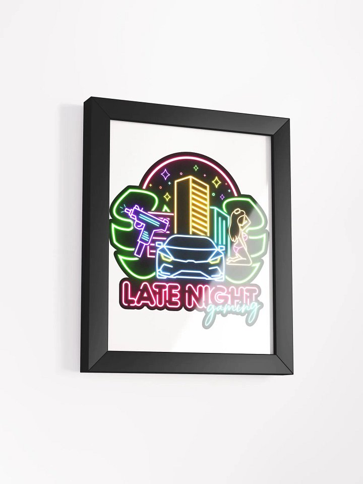 Late Night Gaming Poster product image (10)
