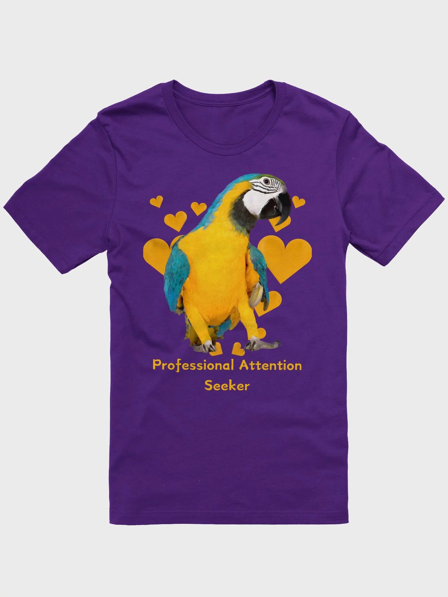 Professional Attention Seeker Macaw T-Shirt product image (1)