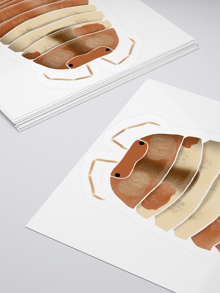 Red Panda Isopod Sticker product image (14)