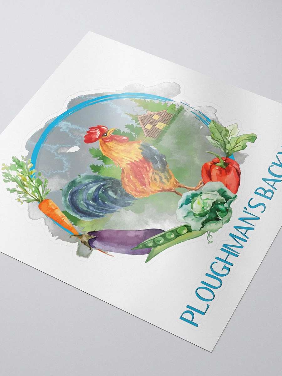 Ploughman's Backyard Sticker product image (3)