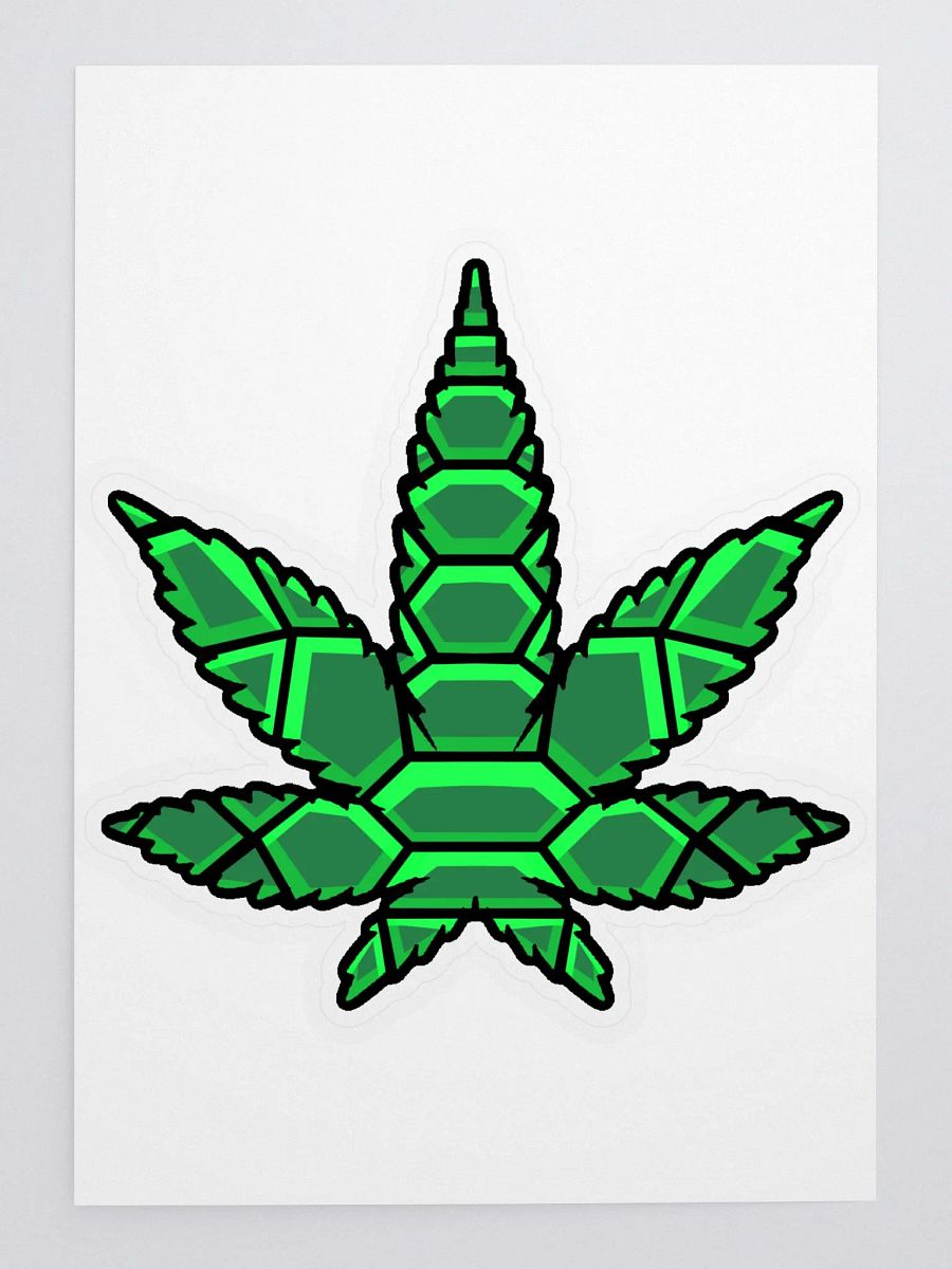 Leaf Cut Sticker product image (1)